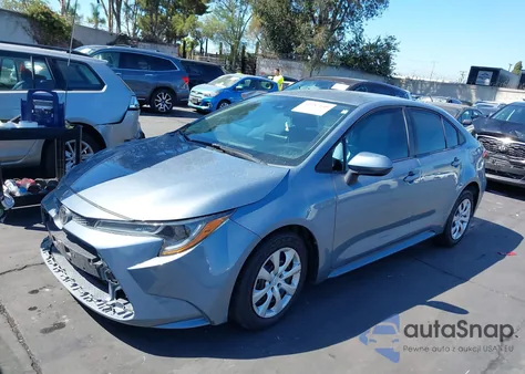 2020 Toyota Corolla Le z USA, uszkodzony, nr VIN 5YFEPRAEXLP116879